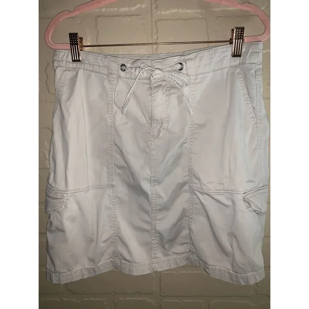 Vintage 90’s Y2K Khaki Cargo Skort Size 4‎
